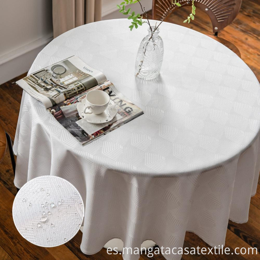 White Table Cloth